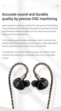 Load image into Gallery viewer, [🎶SG] KEFINE QUATIO - 2DD + 2BA Hybrid In Ear Monitors IEM
