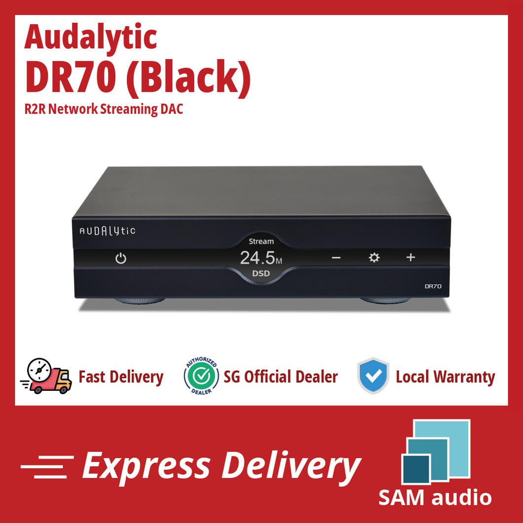 [🎶SG] GUSTARD AUDALYTIC DR70 - R2R Network Streaming DAC