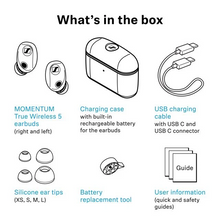 Load image into Gallery viewer, [🎶SG] Sennheiser MOMENTUM True Wireless 5  - True Wireless Earbuds MTWS5
