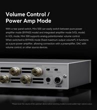 Load image into Gallery viewer, [🎶SG] TOPPING MINI 500 - Fully Balanced Desktop Power Amplifier (Mini500)

