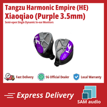 Load image into Gallery viewer, [🎶SG] TANGZU HARMONIC EMPIRE (HE) XIAOQIAO (Xiao Qiao) Semi-open Single Dynamic In-ear Monitors

