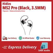 Load image into Gallery viewer, [🎶SG] HIDIZS MS2 PRO - 1BA + 1DD Hybrid In-ear Monitors IEM
