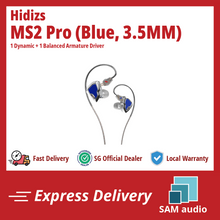 Load image into Gallery viewer, [🎶SG] HIDIZS MS2 PRO - 1BA + 1DD Hybrid In-ear Monitors IEM
