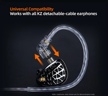 Load image into Gallery viewer, [🎶SG] KZ 47-42 Dual Mic Silver-Plated Upgrade Cable (3.5MM)
