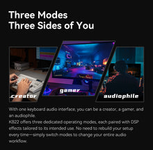 Load image into Gallery viewer, [🎶SG] TOPPING KB22 - Keyboard Audio Interface

