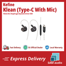 Load image into Gallery viewer, [🎶SG] KEFINE KLEAN - 10mm DLC Diaphragm Dynamic Driver IEM
