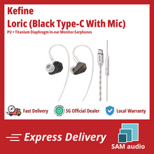 Load image into Gallery viewer, [🎶SG] KEFINE LORIC - PU + Titanium Diaphragm In-ear Monitor Earphones
