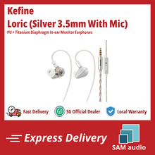 Load image into Gallery viewer, [🎶SG] KEFINE LORIC - PU + Titanium Diaphragm In-ear Monitor Earphones
