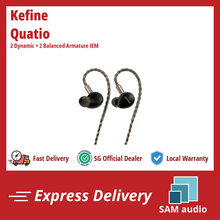 Load image into Gallery viewer, [🎶SG] KEFINE QUATIO - 2DD + 2BA Hybrid In Ear Monitors IEM
