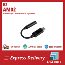 Load image into Gallery viewer, [🎶SG] KZ AM02 - 3.5mm to Type-C Adapter With EQ Adjustment
