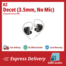 Load image into Gallery viewer, [🎶SG] KZ DECET - 10 Dynamic Drivers In-Ear Monitors (IEM)
