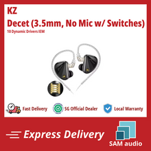 Load image into Gallery viewer, [🎶SG] KZ DECET - 10 Dynamic Drivers In-Ear Monitors (IEM)
