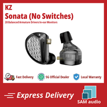 Load image into Gallery viewer, [🎶SG] KZ SONATA 28 Balanced Armature Drivers In-ear Monitors
