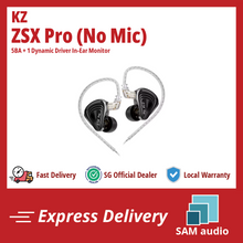 Load image into Gallery viewer, [🎶SG] KZ ZSX PRO - 5BA + 1Dynamic Driver In-Ear Monitor IEM
