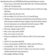 Load image into Gallery viewer, [🎶SG] Ferrum Audio HYPSOS - Hybrid Power System / Linear Power System

