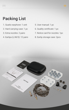 Load image into Gallery viewer, [🎶SG] KEFINE QUATIO - 2DD + 2BA Hybrid In Ear Monitors IEM
