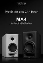 Load image into Gallery viewer, [🎶SG] TOPPING MA4 - Active Studio Monitor Bookshelf Speakers
