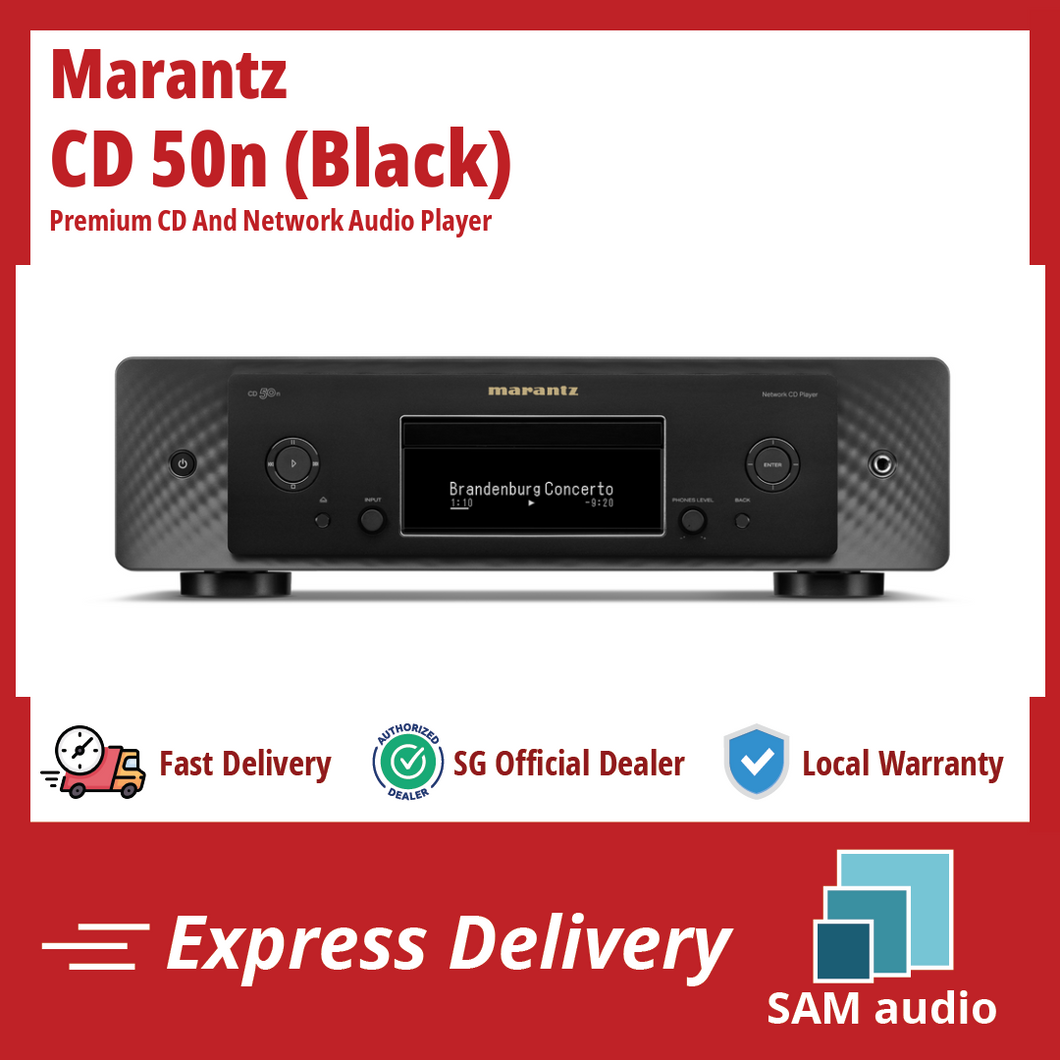[🎶SG] MARANTZ CD 50n (CD50N) Premium CD And Network Audio Player