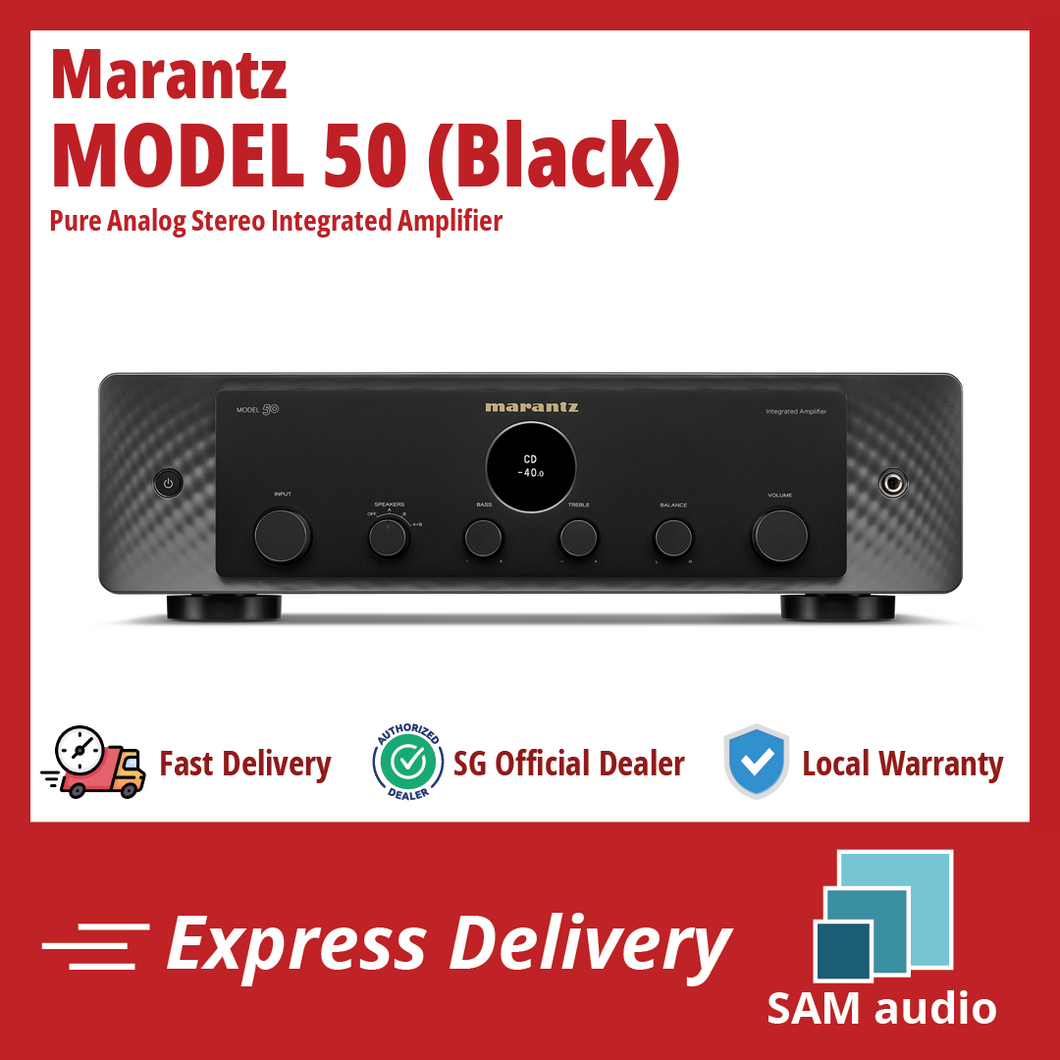 [🎶SG] MARANTZ MODEL 50 Pure Analog Stereo Integrated Amplifier