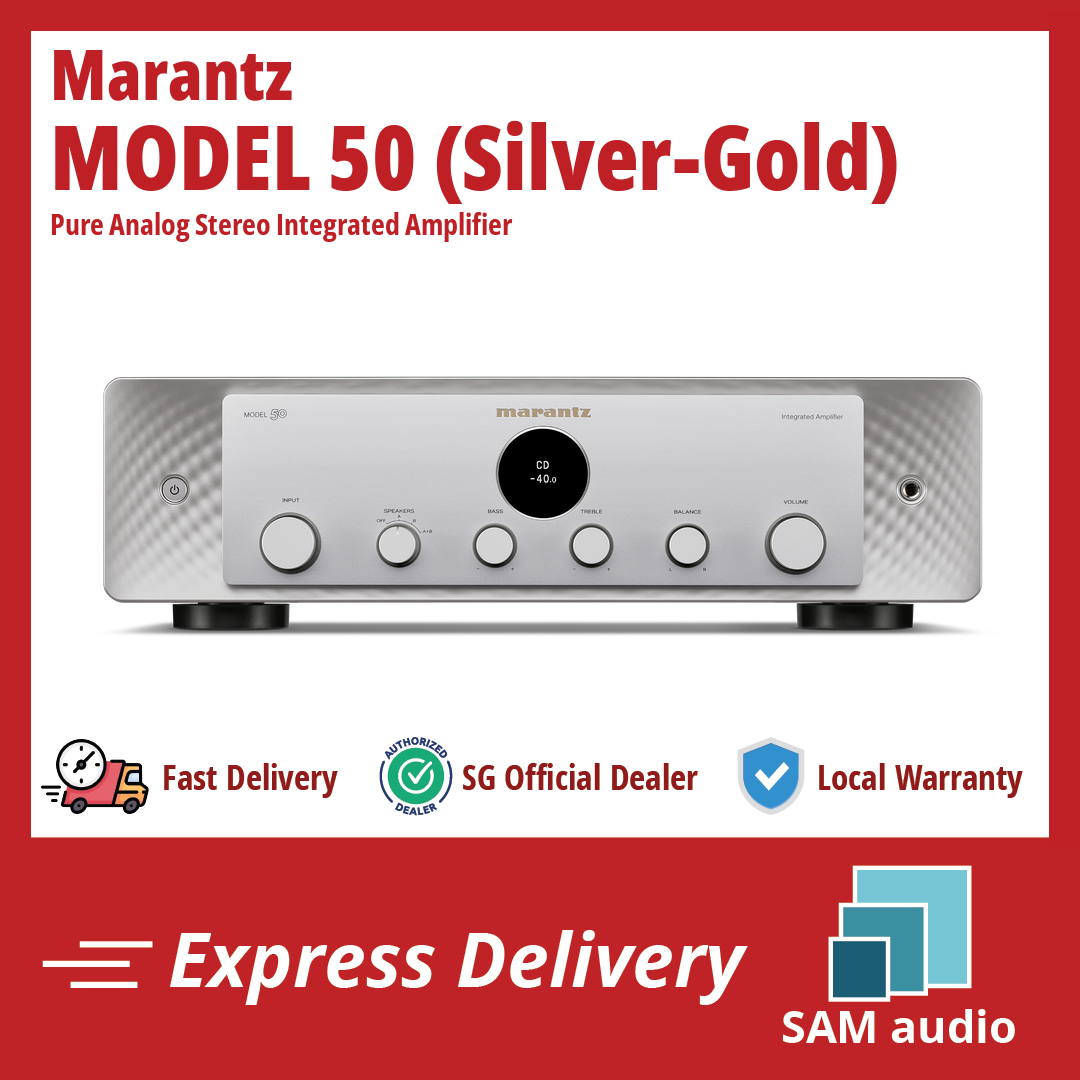 Marantz Model 50 Pure アナログ ステレオ 統合アンプ (ブラック) SG] MARANTZ MODEL 50 Pure Analog Stereo Integrated Amplifier