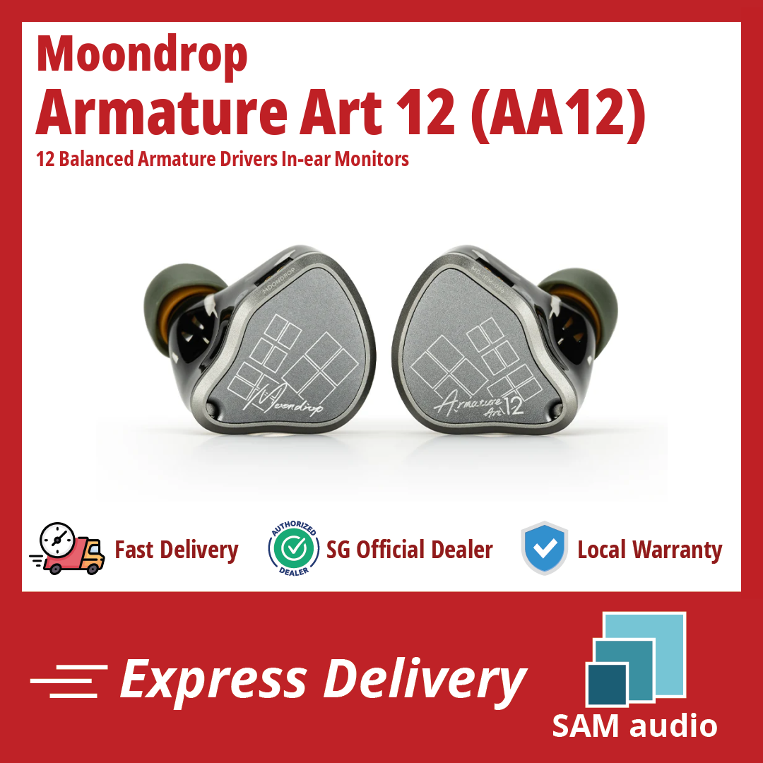 🎶SG] MOONDROP ARMATURE ART 12 (AA12) - 12 Balanced Armature