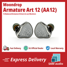 Load image into Gallery viewer, [🎶SG] MOONDROP ARMATURE ART 12 (AA12) - 12 Balanced Armature Drivers In-ear Monitors
