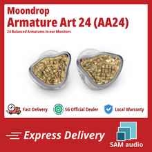 Load image into Gallery viewer, [🎶SG] MOONDROP ARMATURE ART 24 (AA24) - 24 Balanced Armatures In-ear Monitors
