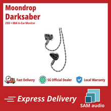 Load image into Gallery viewer, [🎶SG] MOONDROP DARKSABER 2DD + 8BA In-Ear Monitor
