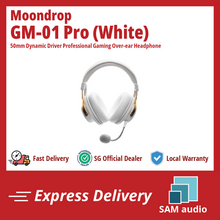Load image into Gallery viewer, [🎶SG] MOONDROP GRAVITY GM-01 PRO - 50mm Dynamic Driver Professional Gaming Over-ear Headphone
