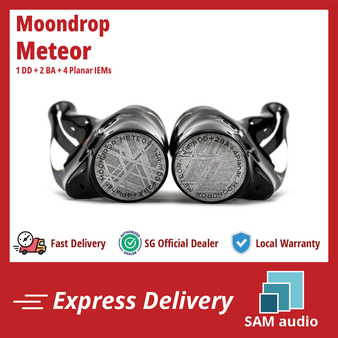 MOONDROP METEOR 最安値 Moondrop Meteor: In-ear headphones boasting cutting-edge XTM