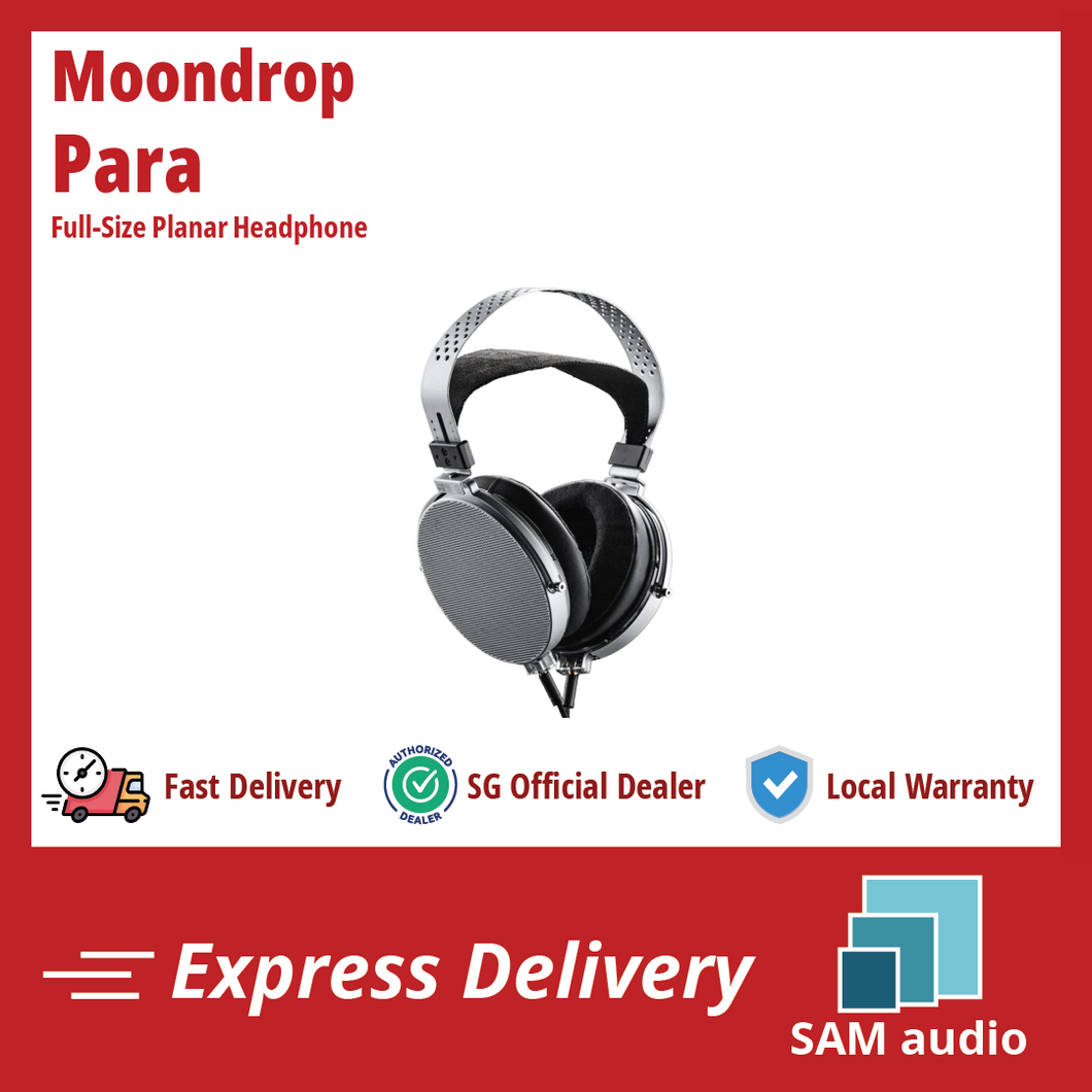 [🎶SG] MOONDROP PARA Full-Size Planar Headphone