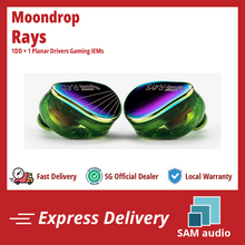 Load image into Gallery viewer, [🎶SG] MOONDROP RAYS 1DD + 1 Planar Drivers Gaming IEMs
