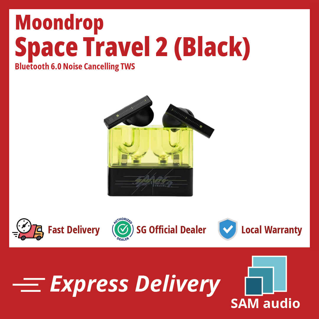Moondrop Space Travel 2 TWS Kopfhörer | ANC & HiFi Sound | 55ms Gaming Mode