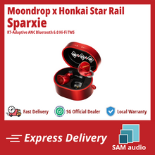 Load image into Gallery viewer, [🎶SG] (PRE-ORDER DEC 2026) MOONDROP x HONKAI: STAR RAIL SPARXIE - RT-Adaptive ANC Bluetooth 6.0 Hi-Fi TWS
