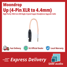 Load image into Gallery viewer, [🎶SG] MOONDROP UP High-Purity 1064 Core 6N Single-Crystal Copper Headphone Upgrade Cable
