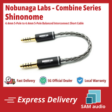 Load image into Gallery viewer, [🎶SG] NOBUNAGA LABS COMBINE SERIES Interconnect Cables - Karisaka / Shinonome
