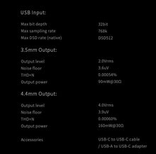 Load image into Gallery viewer, [🎶SG] Aune Yuki SE - ES9280AC Pro Portable Dongle DAC
