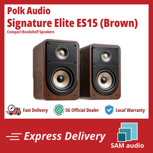 Load image into Gallery viewer, [🎶SG] Polk Audio Signature Elite ES15 - Compact Bookshelf Speakers
