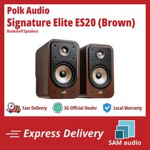 Load image into Gallery viewer, [🎶SG] Polk Audio Signature Elite ES20 - Bookshelf Speakers
