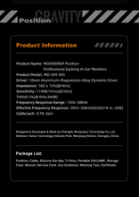 Load image into Gallery viewer, [🎶SG] MOONDROP Position - Professional Gaming In-Ear Monitors IEM
