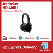 Load image into Gallery viewer, [🎶SG] Sennheiser HD 400U - Wired Headphones with Microphone (HD400U)
