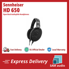 Load image into Gallery viewer, [🎶SG] Sennheiser HD 650 (HD650) - Open Back Audiophile Headphones
