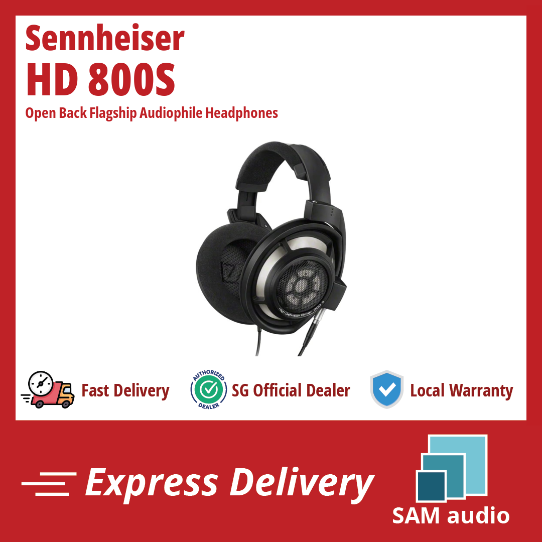 🎶SG] Sennheiser HD 800S (HD800S) - Open Back Flagship Audiophile