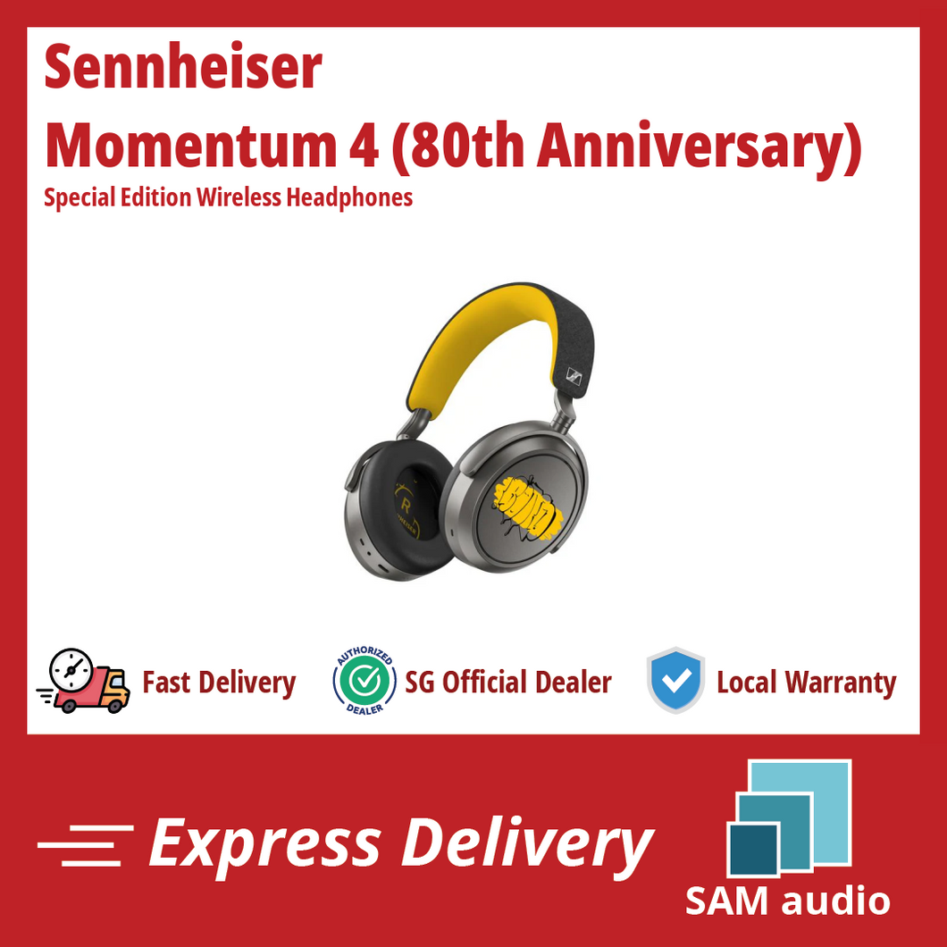 [🎶SG] Sennheiser Momentum 4 Wireless - 80th Anniversary Special Edition