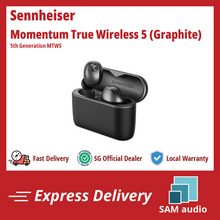 Load image into Gallery viewer, [🎶SG] Sennheiser MOMENTUM True Wireless 5  - True Wireless Earbuds MTWS5
