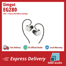 Load image into Gallery viewer, [🎶SG] SIMGOT EG280 - 1DD+1 Planar HiFi IEM For Gaming

