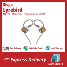 Load image into Gallery viewer, [🎶SG] SIVGA LYREBIRD - 1DD + 1BA + 1 Micro Planar + 1 Piezoelectric Quad-brid IEMs

