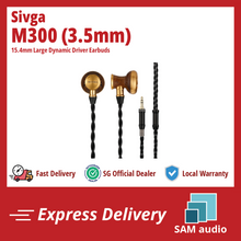 Load image into Gallery viewer, [🎶SG] SIVGA M300 - 15.4mm Large Dynamic Driver Hi-Fi Wired Earbuds
