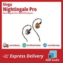 Load image into Gallery viewer, [🎶SG] SIVGA NIGHTINGALE PRO - Planar Magnetic Driver Wired HiFi Earphones
