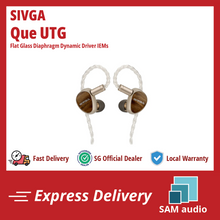 Load image into Gallery viewer, [🎶SG] SIVGA QUE UTG Flat Glass Diaphragm Dynamic Driver IEMs

